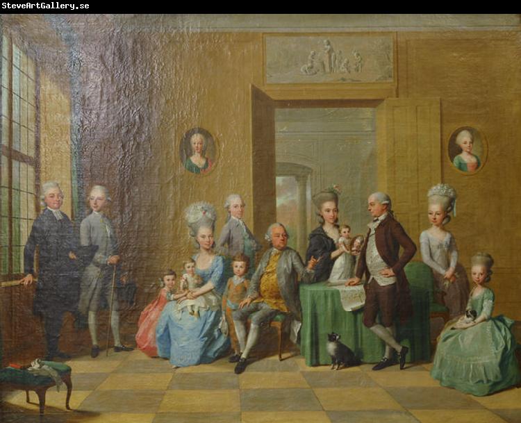 johann tischbein The Souchay Family